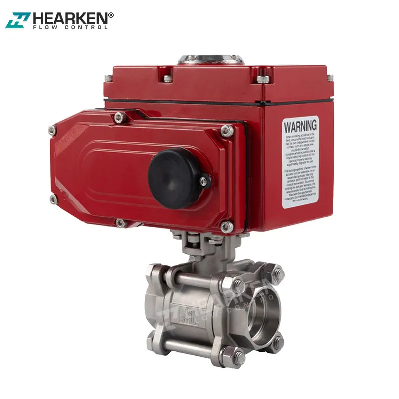 AC220V/DC24V/AC110V/AC380V on off 変調式電動ボールバルブ/電動アクチュエータボールバルブメーカー